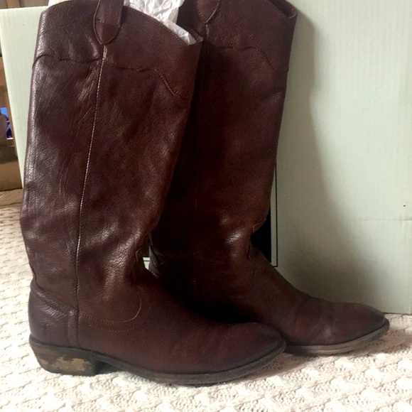 Frye Carson Riding Boots Women’s 8 - Picture 4 of 9